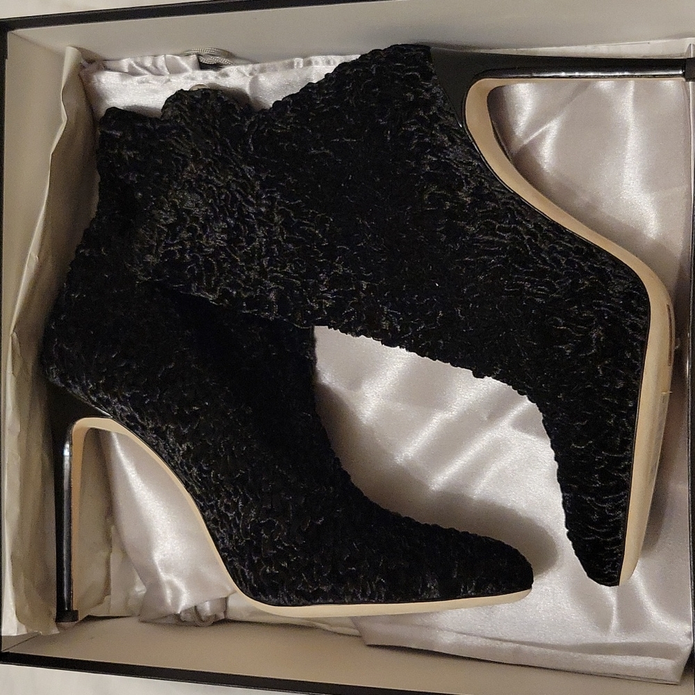 Giuseppe zanotti black stretch booties - Brand New - Picture 8 of 8
